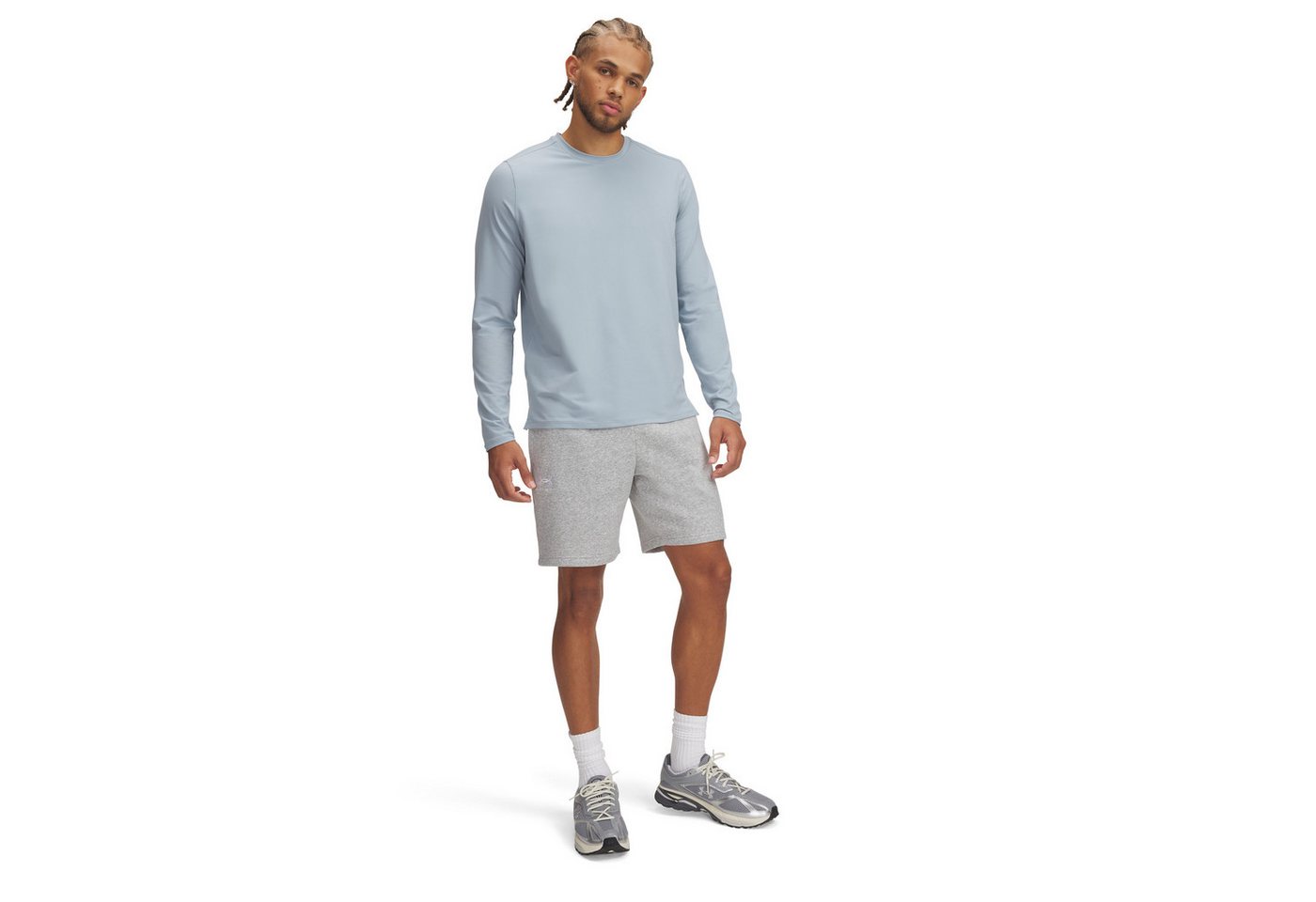 Under Armour® Trainingsshorts Under Armour Herren Short Essential Fleece Shorts 1380377 Bild 2