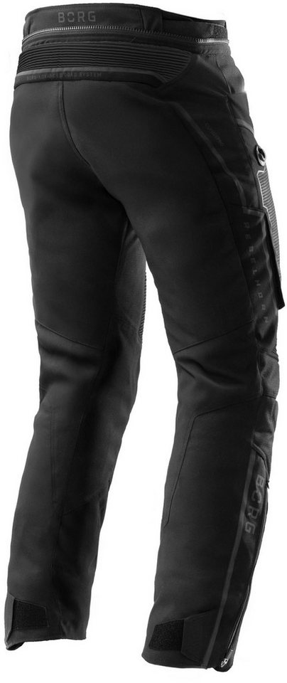 Rebelhorn Motorradhose Borg 2 wasserfeste Motorrad Textilhose Verbindungsreißverschluss,Hüftprotektoren enthalten,Knieprotektor