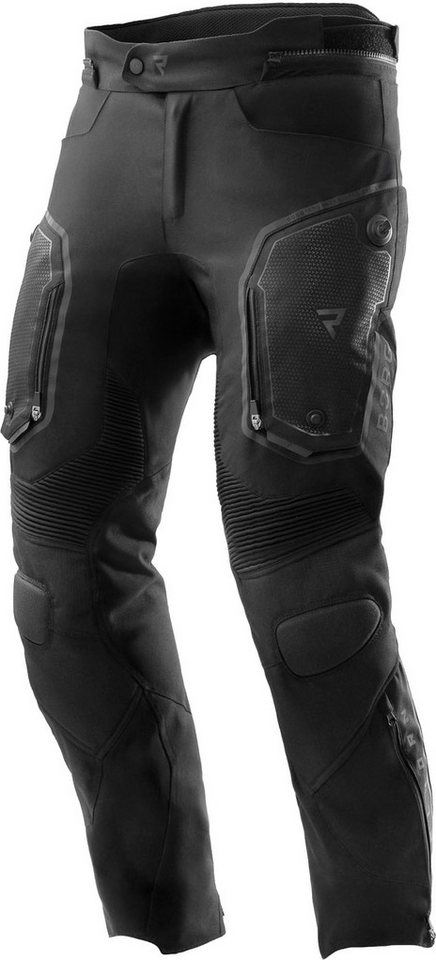 Rebelhorn Motorradhose Borg 2 wasserfeste Motorrad Textilhose Verbindungsreißverschluss,Hüftprotektoren enthalten,Knieprotektor Bild 5