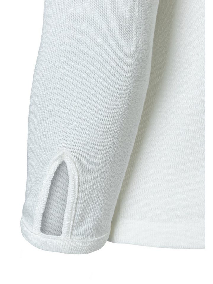 MORE&MORE Funktions-Kapuzensweatjacke leichte, softe 3/4 Arm Shirtjacke Bild 2
