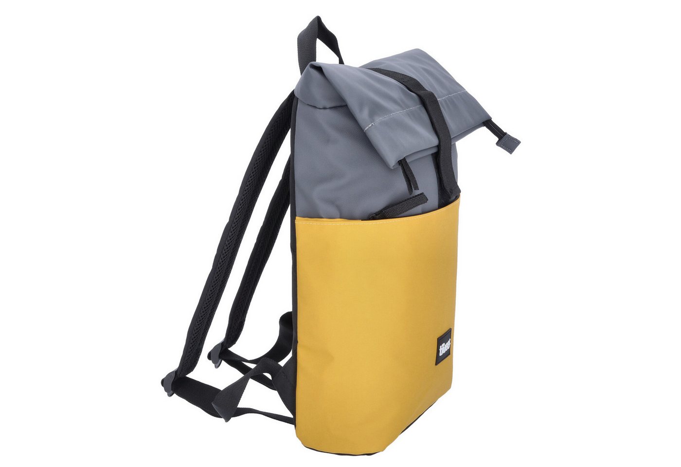 TheTrueC Freizeitrucksack TheTrueC Rucksack Urban Line - Alma yellow-grey (1-tlg) Bild 2