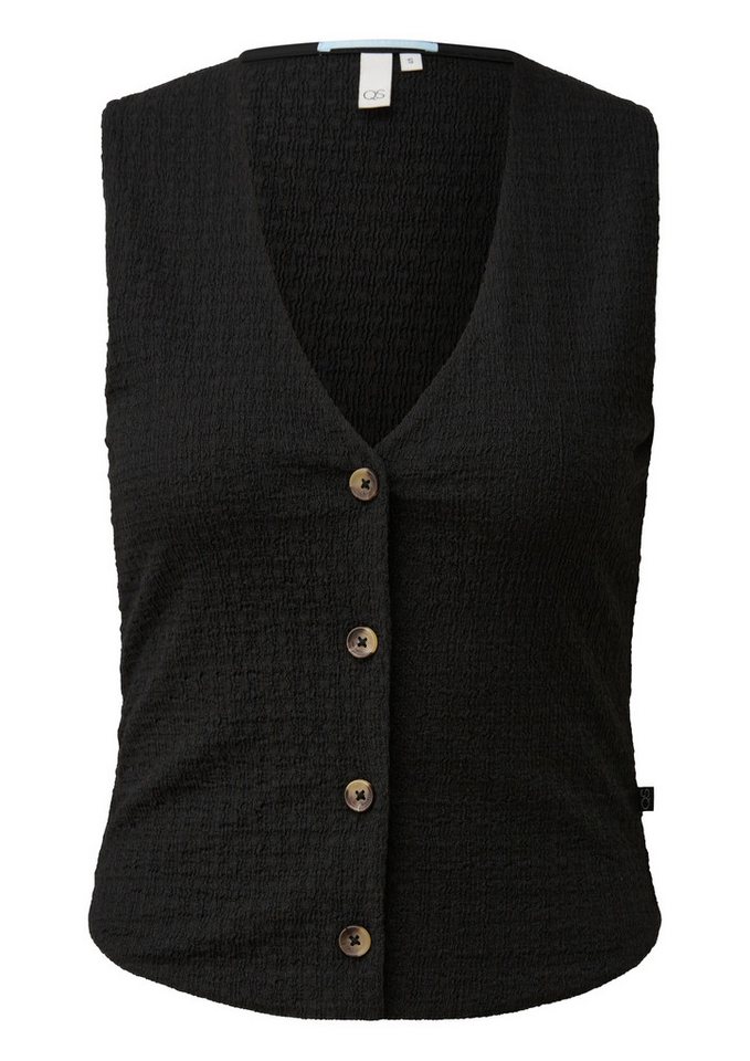 QS Funktionsweste T-Shirt Strukturierte Jerseyweste Bild 4