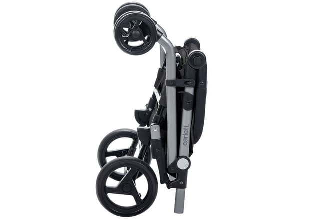 Carlett Einkaufstrolley Einkaufswagen Klappbar Grocery Trolley Shopping Cart, 53 l, Kühltasche 10L, eine Große Kapazität von 25 kg, Für Einkaufen