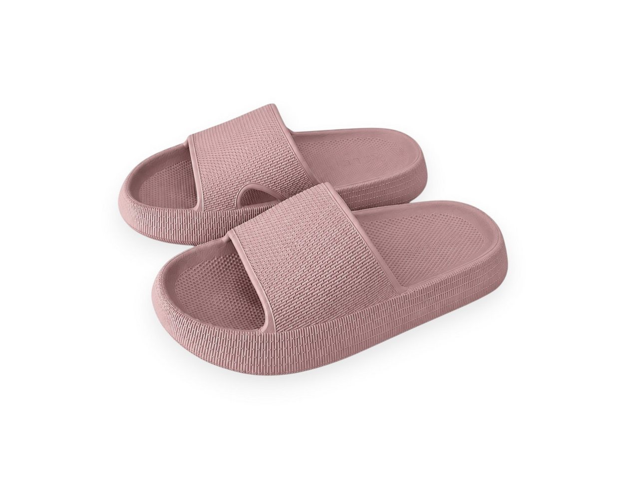VewoTex Damen Pantoletten » moderne Badelatschen Badepantolette (1 Paar, 1-tlg., Kein Set) Badeschuhe mit dicker Sohle » Slipper