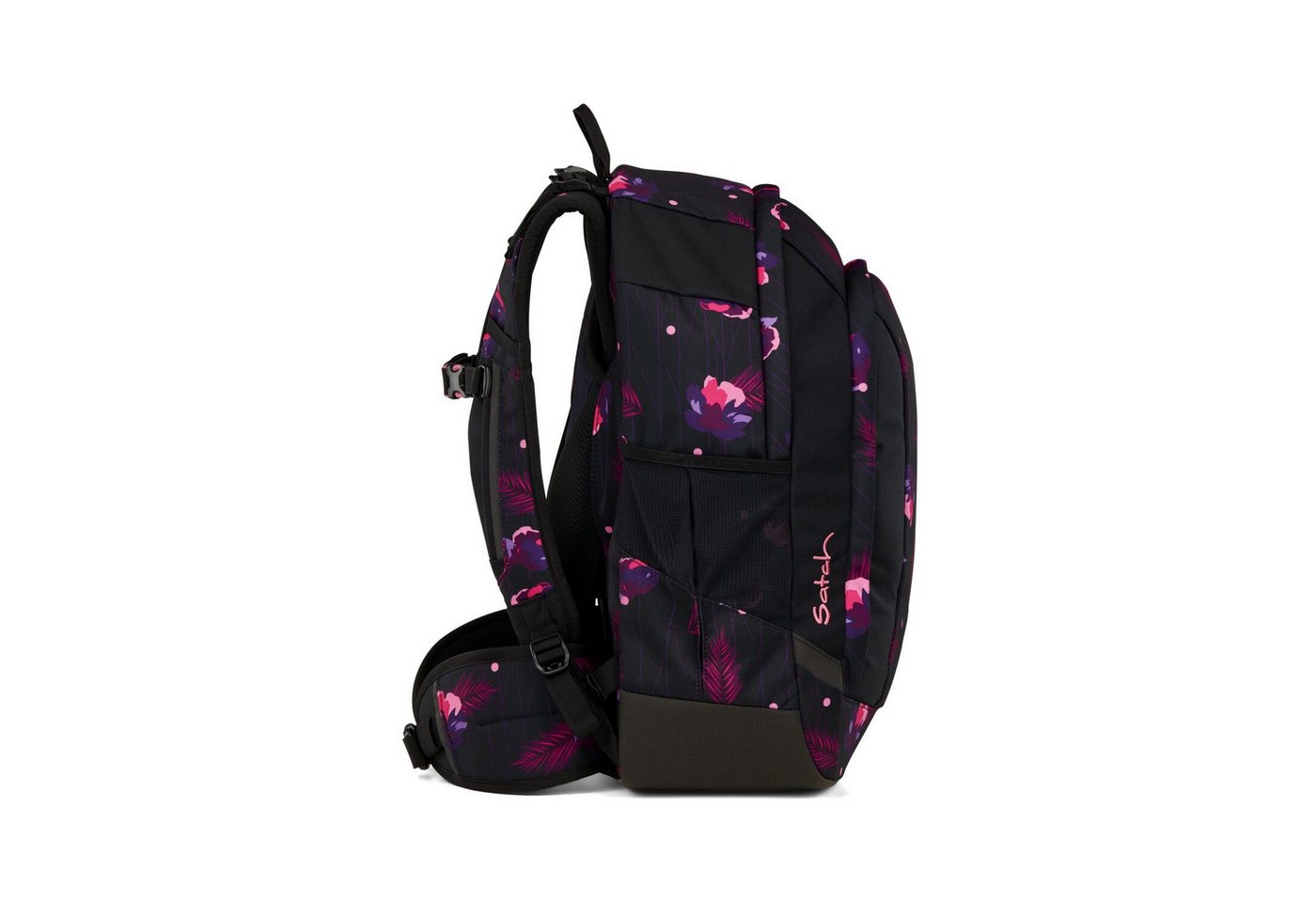 Satch Schulranzen Schulrucksack-Set AIR Mystic Nights 3-teilig, Kollektion 2025 (3-teilig), Schulranzen, ergonomisch, Laptop-Fach, Your-Size-System