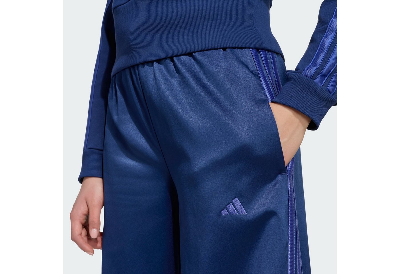 adidas Sportswear Trainingshose SATINHOSE, WEITES BEIN (1-tlg) Bild 3
