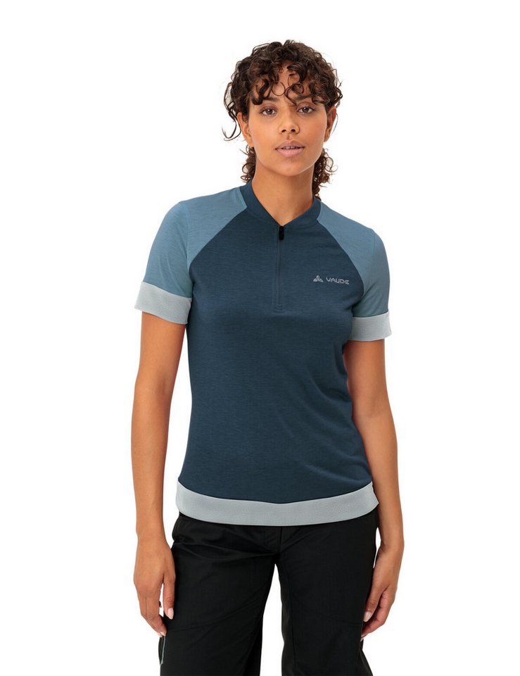 VAUDE Radtrikot Wo Altissimo Q-Zip Shirt DARK SEA UNI