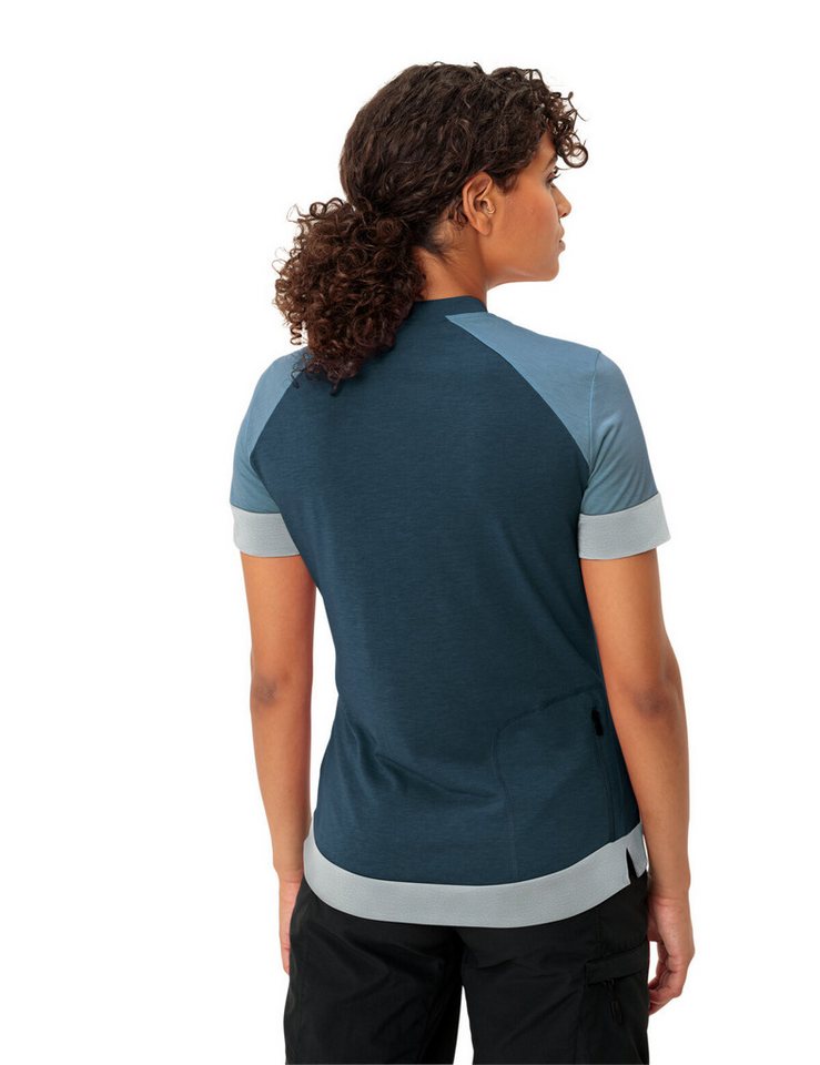 VAUDE Radtrikot Wo Altissimo Q-Zip Shirt DARK SEA UNI Bild 2