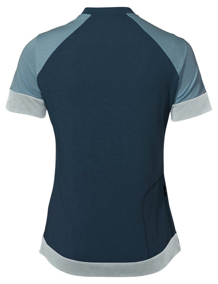 VAUDE Radtrikot Wo Altissimo Q-Zip Shirt DARK SEA UNI Bild 3