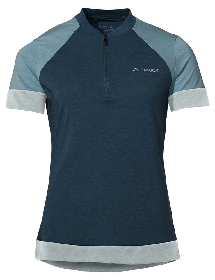 VAUDE Radtrikot Wo Altissimo Q-Zip Shirt DARK SEA UNI Bild 5
