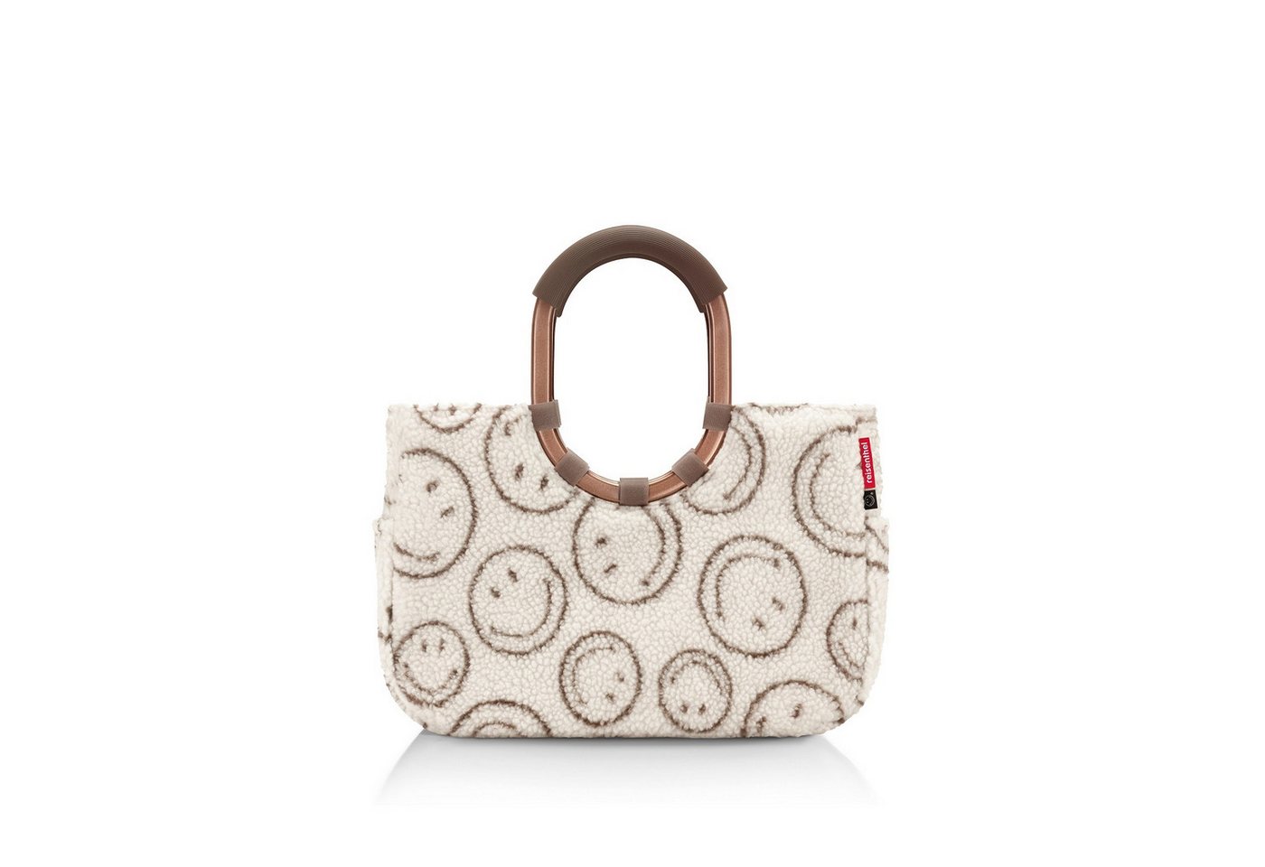REISENTHEL® Einkaufsshopper Loopshopper M smiley® teddy chocolate