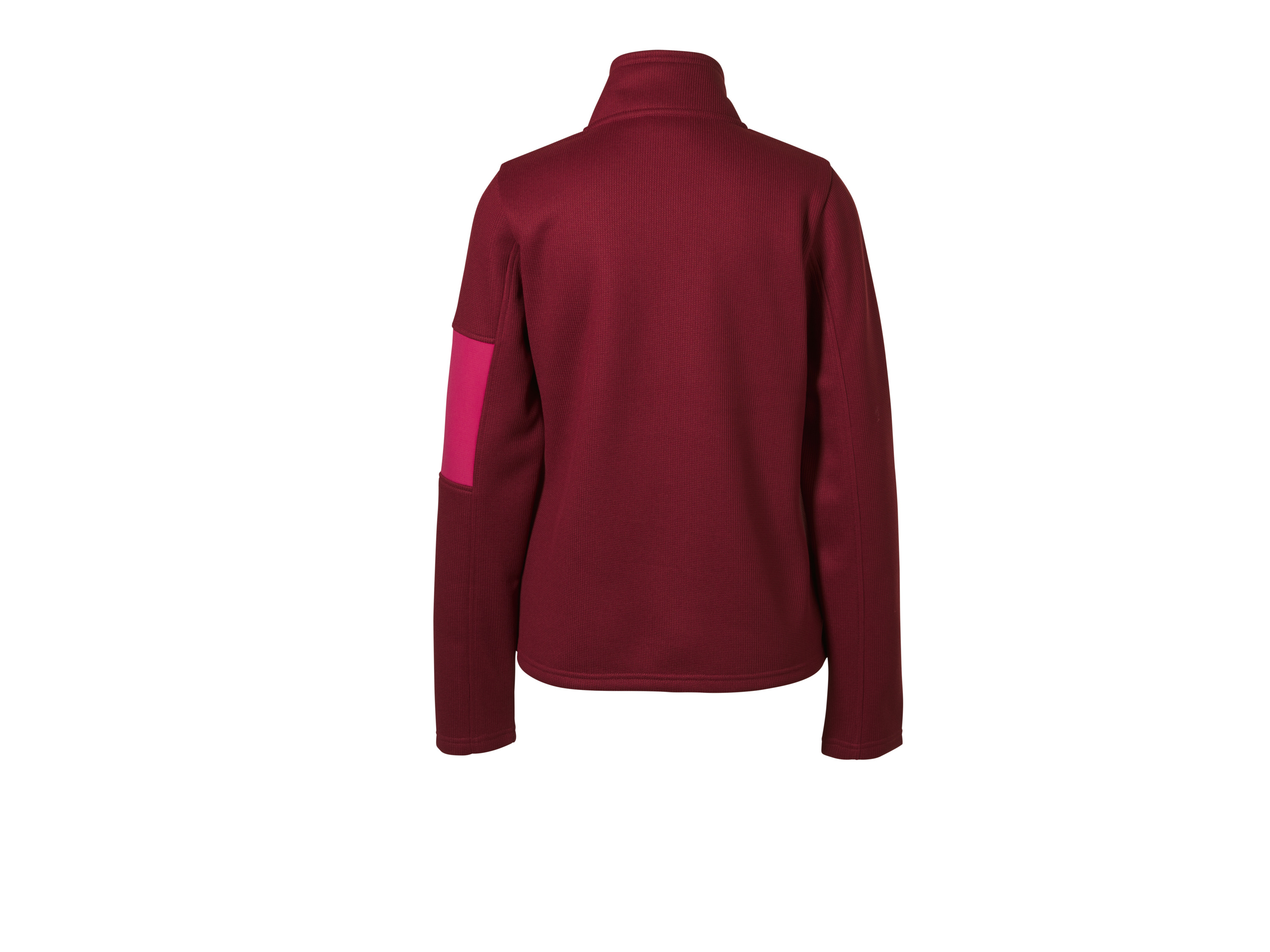 CRIVIT Damen Strickfleecejacke (Rot, L(44/46))