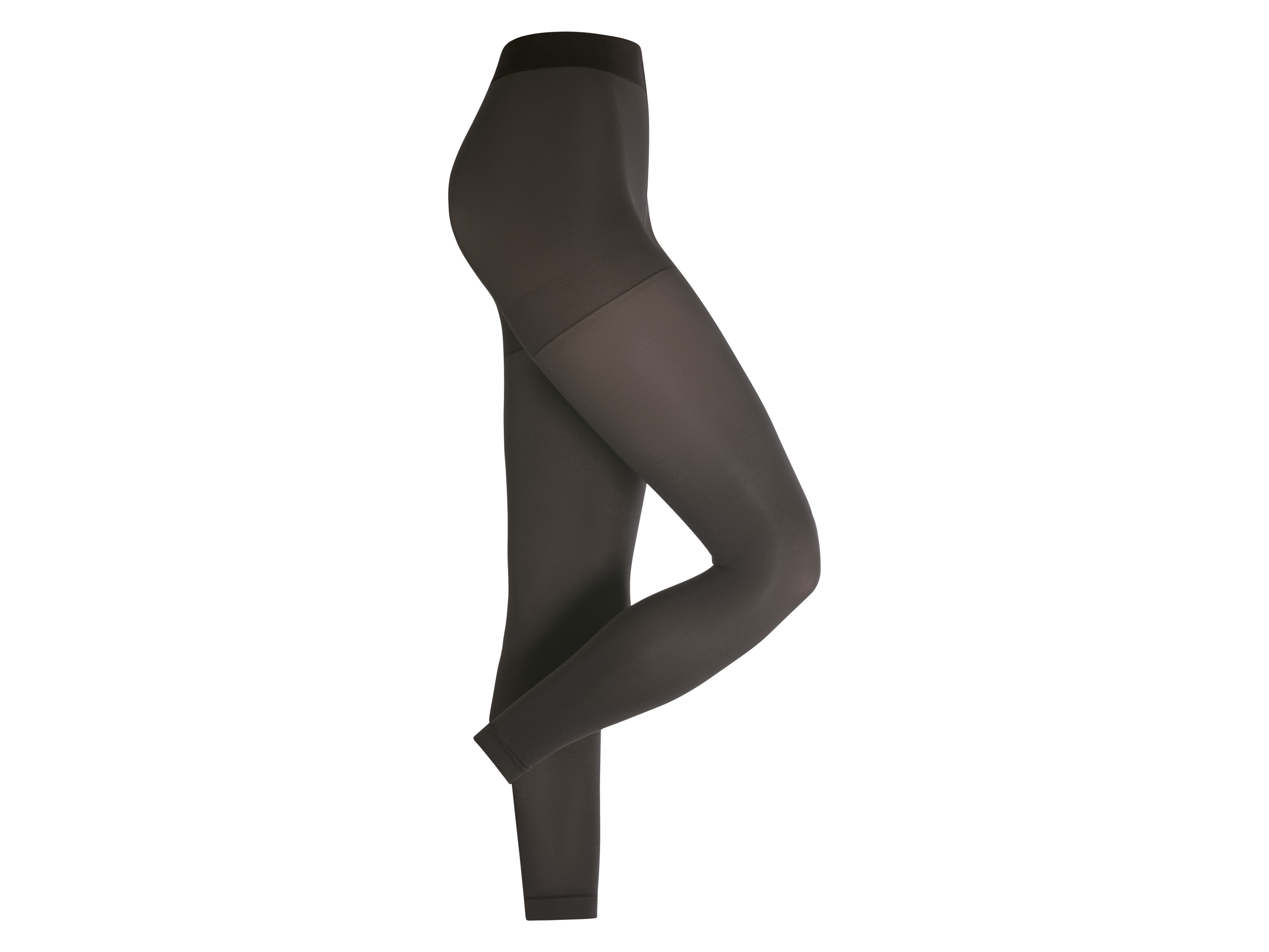 ESMARA® Thermoleggings / Thermostrumpfhose / Thermokniestrümpfe (Leggings, Braun, S(36/38)) Bild 2