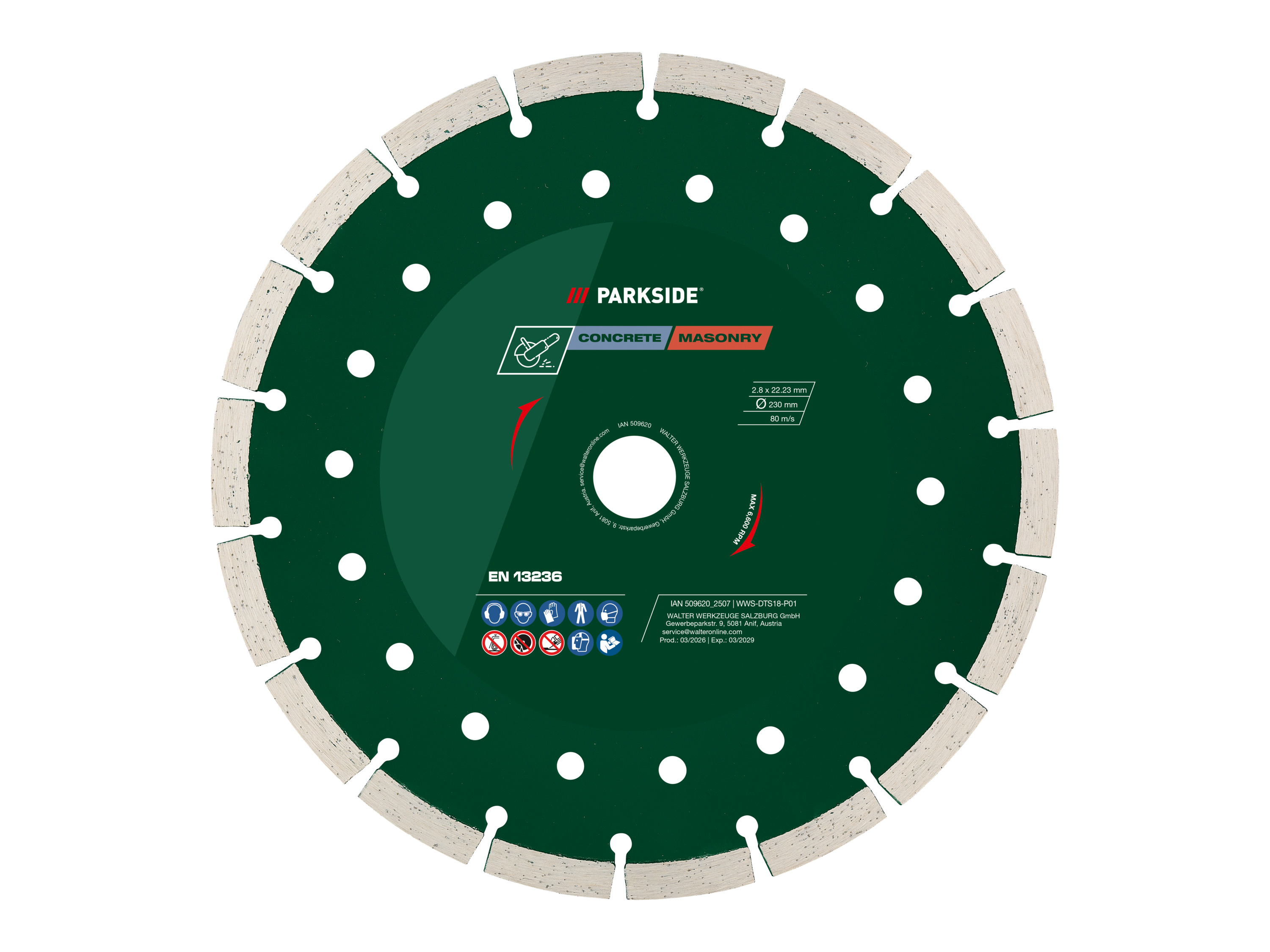 PARKSIDE® Edelstahl-Trennscheiben-Set; Diamant-Trennscheibe