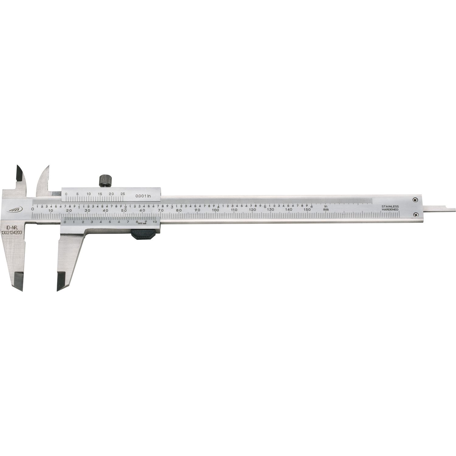 Helios Preisser - Messschieber M. Feststellschraube Din862 Tiefenm. Eckig 0-150 Mm