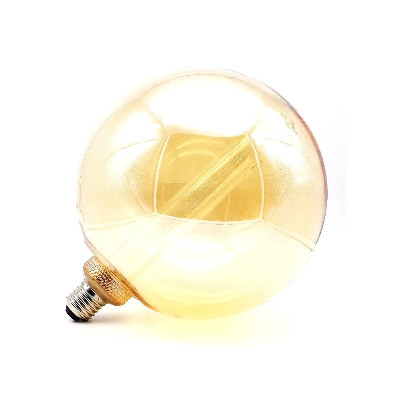 Dekorative E27-led-lampe, 4 W, 1800 K, G200-goldglaskugel