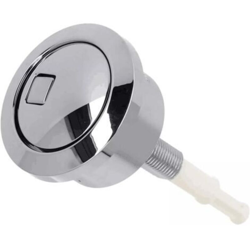 Geberit Zweimengenspülkasten, Silber, Chrom-finish, Badezimmerzubehör