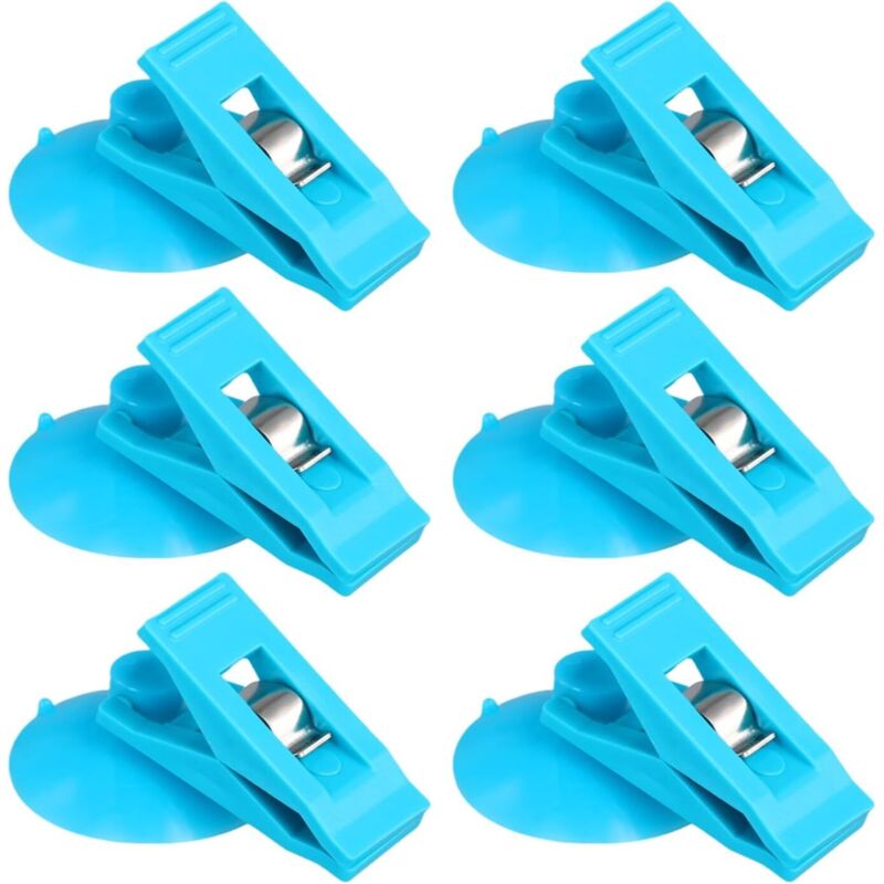 6pcs Pince À Ventouse