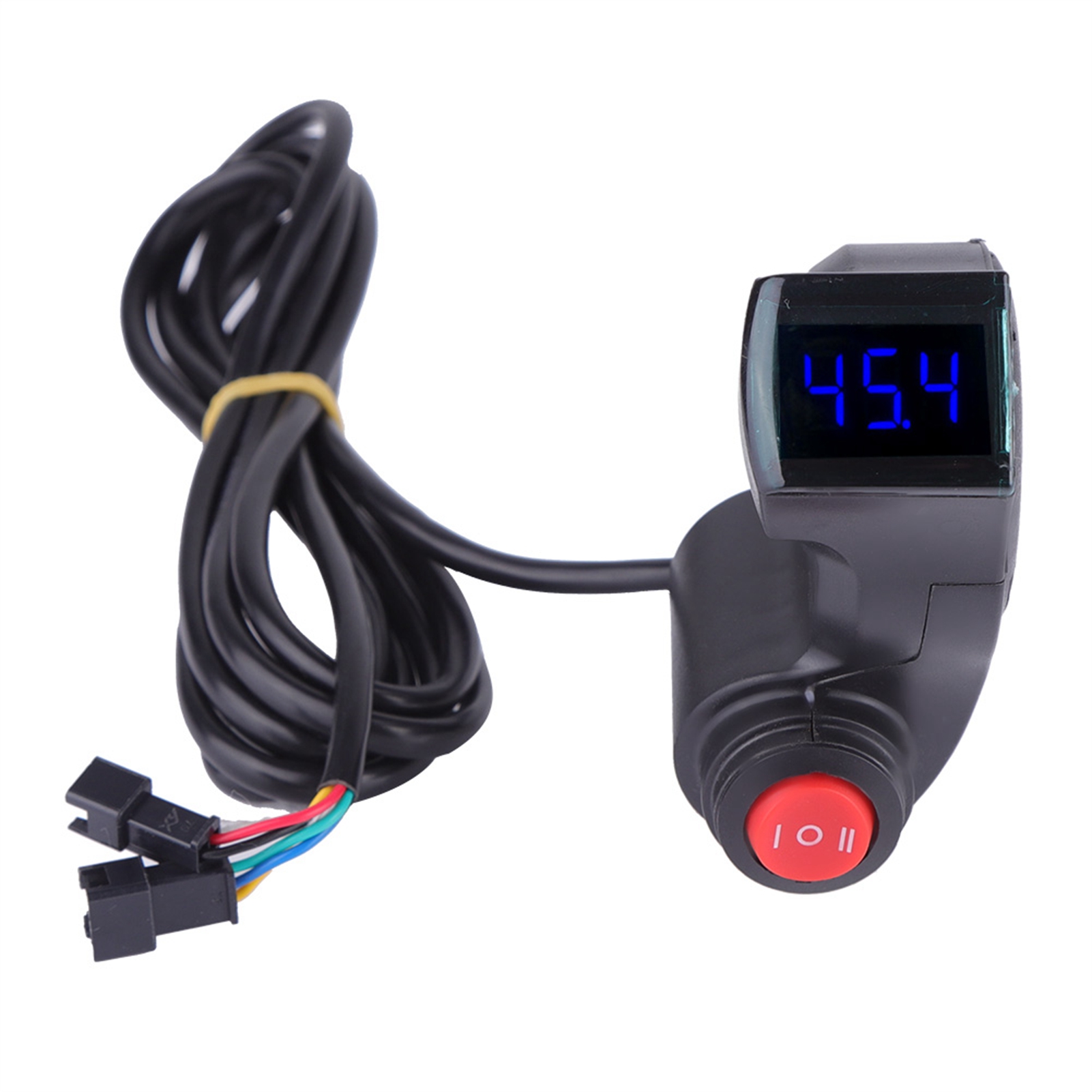 Fahrradvoltmeter Mit Lcd-digitalanzeige Und 3-gang-schalter