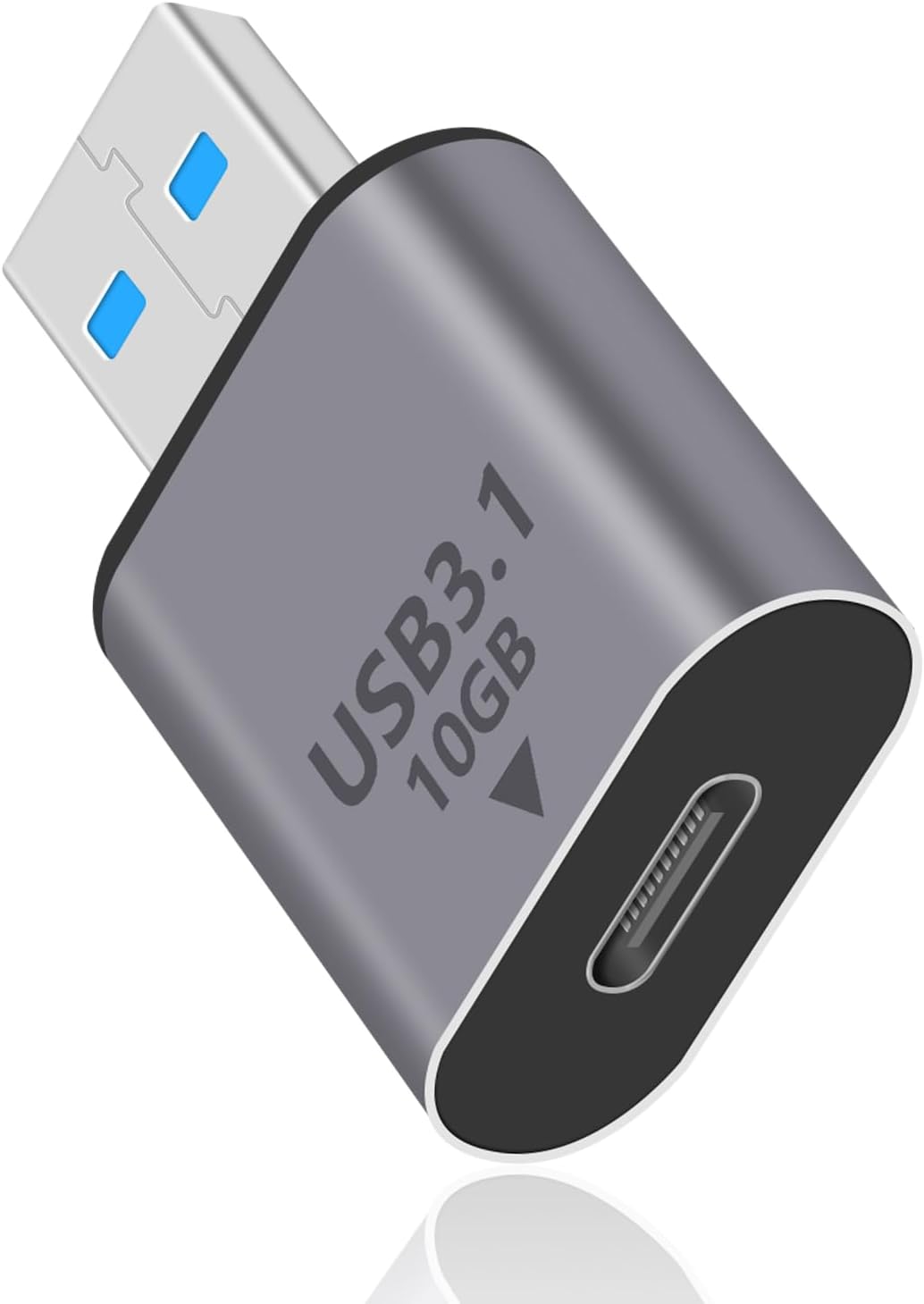 Usb-c-buchse Auf Usb-stecker 10 Gbit/s Adapter, Usb-c Auf A Otg Schnellladeadapter Für Iphone, Macbook, Pc, Laptop, Ladegerät, Netzteil (1 Stück)