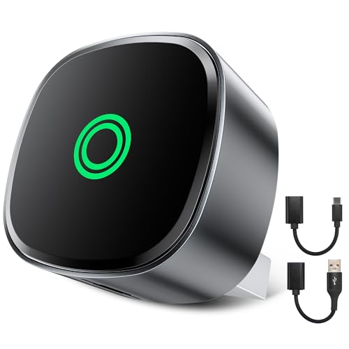 Carplay Wireless Adapter 2025, Mini 2-in-1 Plug-and-play Usb-adapter Für Carplay & Android Auto, Für Iphone Ios 10+/android 10+