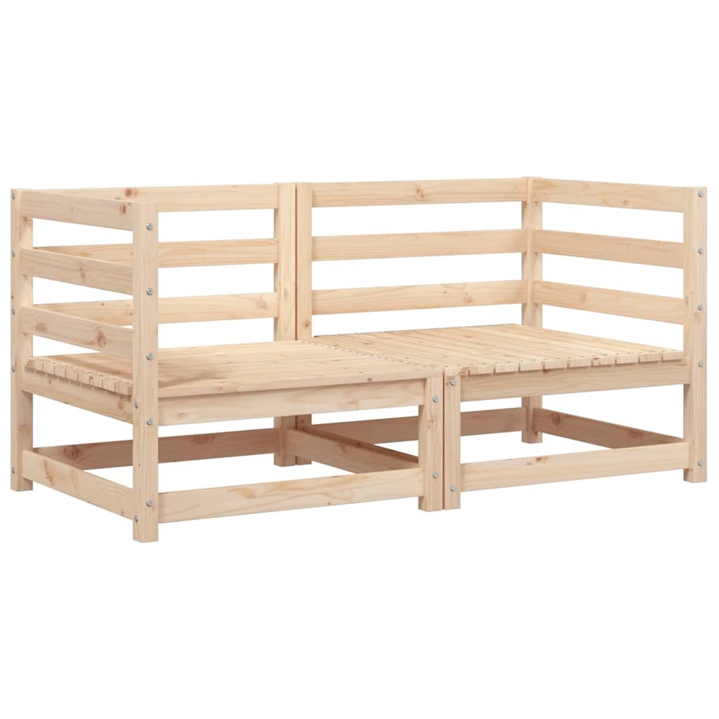 Maison Exclusive - Garten-ecksofas 2 Stk. 70x70x67 Cm Massivholz
