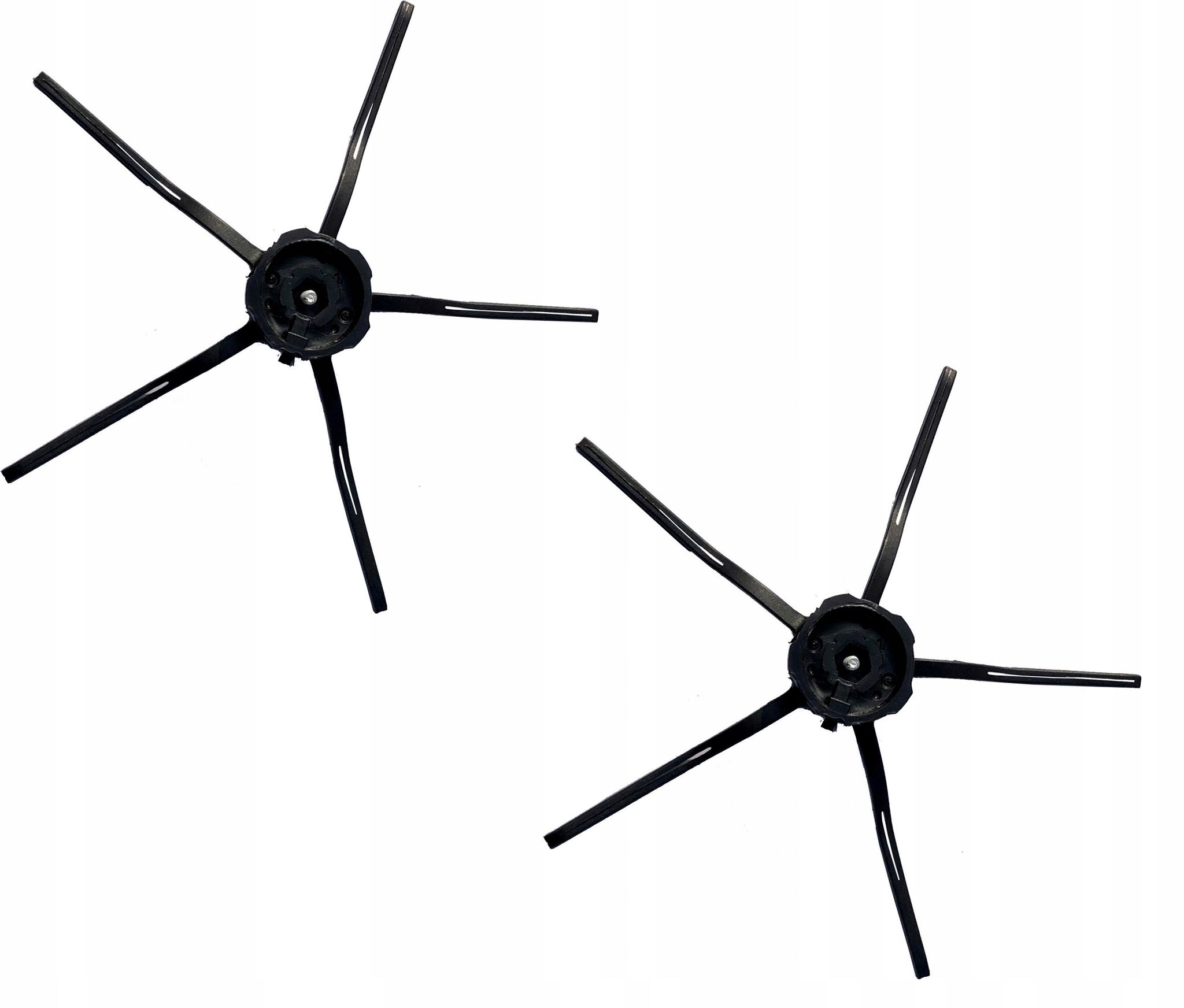 Set De Perii Laterale Din Cauciuc Siliconic, Roborock S5 Max S6 S7 Q7, Material: Cauciuc, Calitate Inalta A Executiei, Durabilitate Ridicata, Atentie La Detalii, Negru