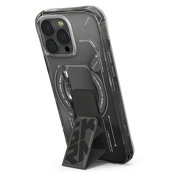 Skinarma Helio Iphone 16 Pro 6,3" Magnetische Ladehülle + Griffständer Schwarz