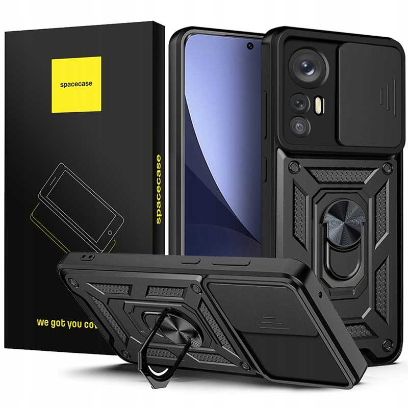 Spacecase Camring Xiaomi 12 Pro Schwarz