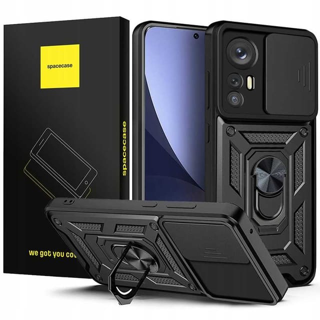 Spacecase Camring Xiaomi 12 Pro Schwarz