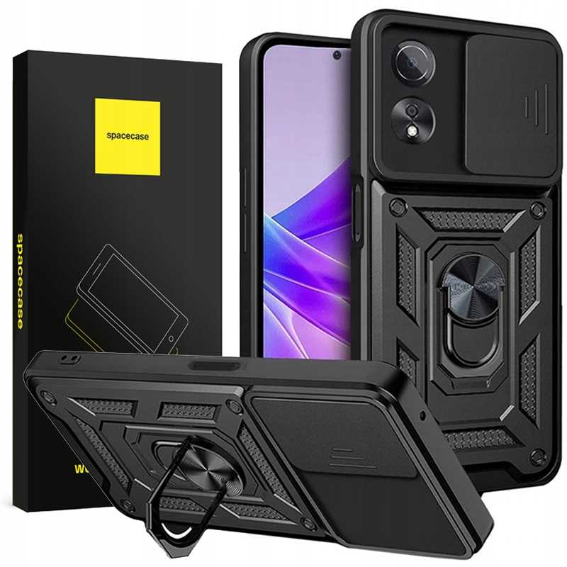 Spacecase Camring Oppo A58 4g Schwarz