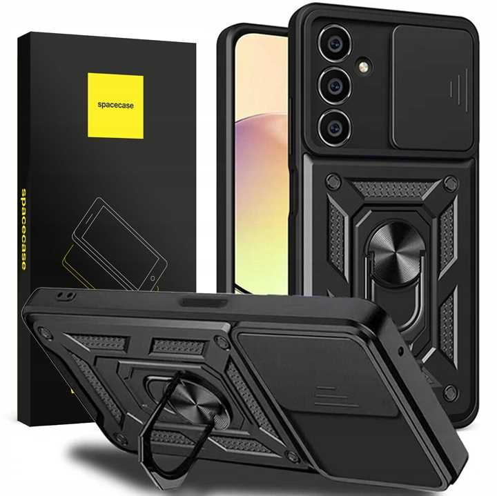 Spacecase Camring Galaxy A25 5g Schwarz
