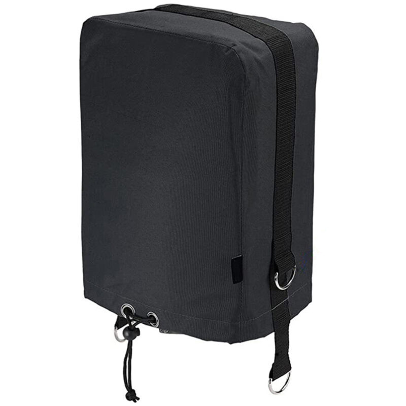 Schutzhülle Für Elektrische Deichselstützen Von Wohnmobilen, 420d-gewebe, Mit Verstellbarer Kordel Und D-ringen, Für Wohnwagen, 35,5 Cm H X 12,7 Cm B X 25,4 Cm T (ausführung B)