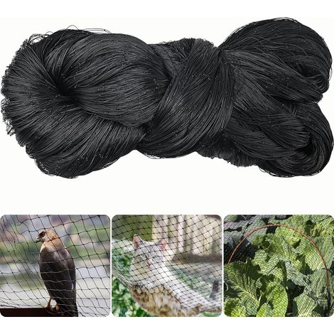 10 M X 10 M Vogelschutznetz – Schutz Vor Vögeln Und Tauben – 5 Cm Maschenweite – Uv-beständig Und Witterungsbeständig