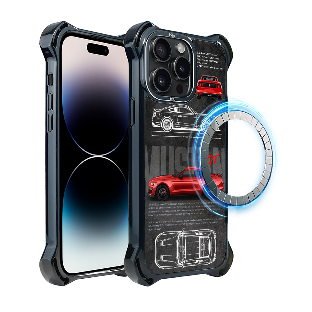 Hülle Für Iphone 14 Pro Max Ibizu Dropguard Ultra Mit Magsafe, Techdrive, Gt V8 „coyote