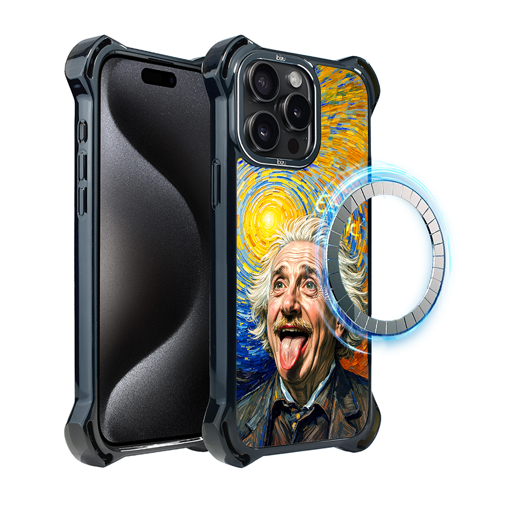 Iphone 15 Pro Max Ibizu Dropguard Ultra Hülle Mit Magsafe, Einstein