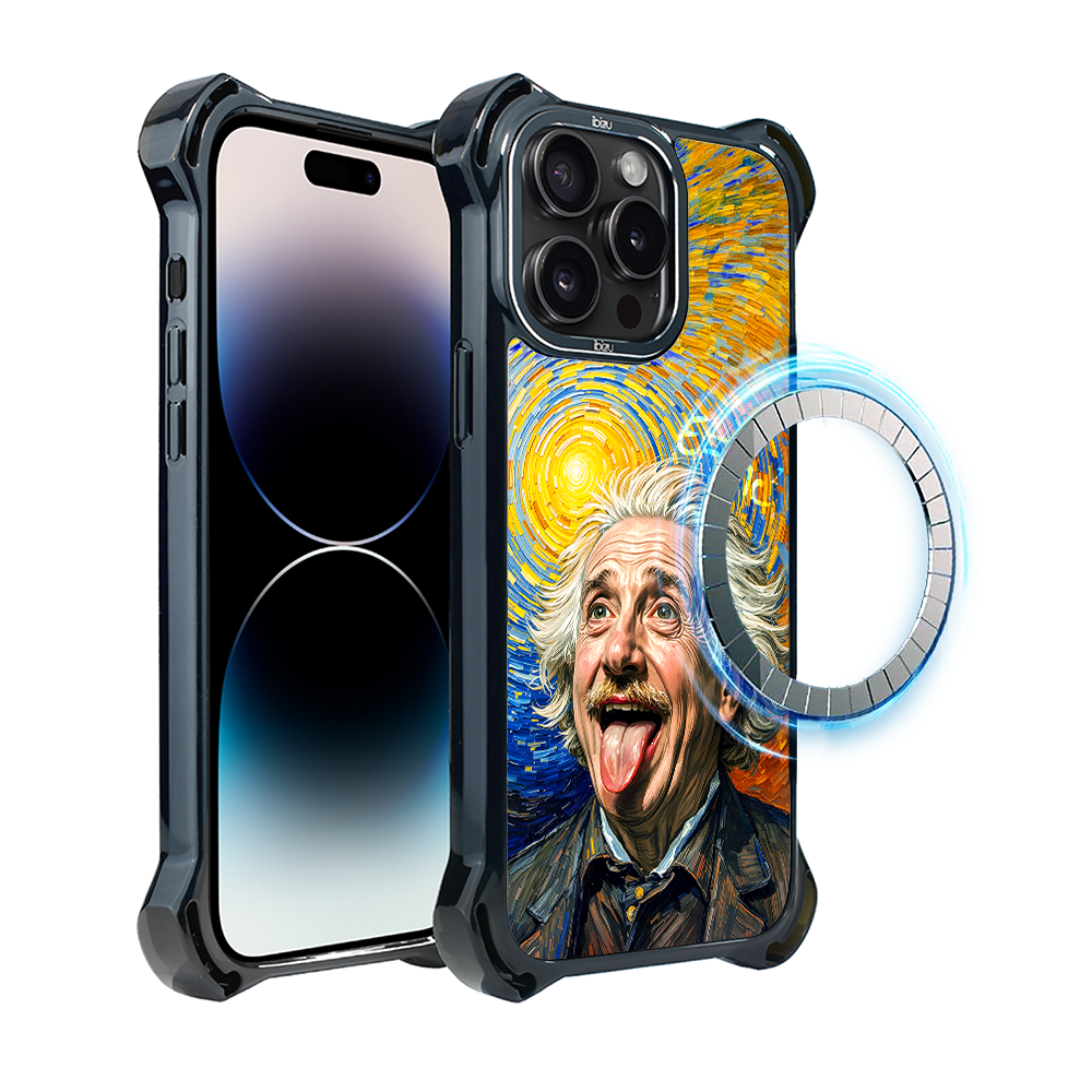 Iphone 14 Pro Max Ibizu Dropguard Ultra Hülle Mit Magsafe, Einstein