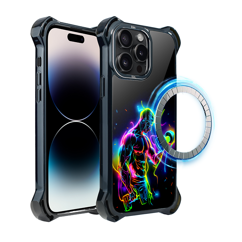Hülle Für Iphone 14 Pro Ibizu Dropguard Ultra Mit Magsafe, Electromove, Da Ist Power