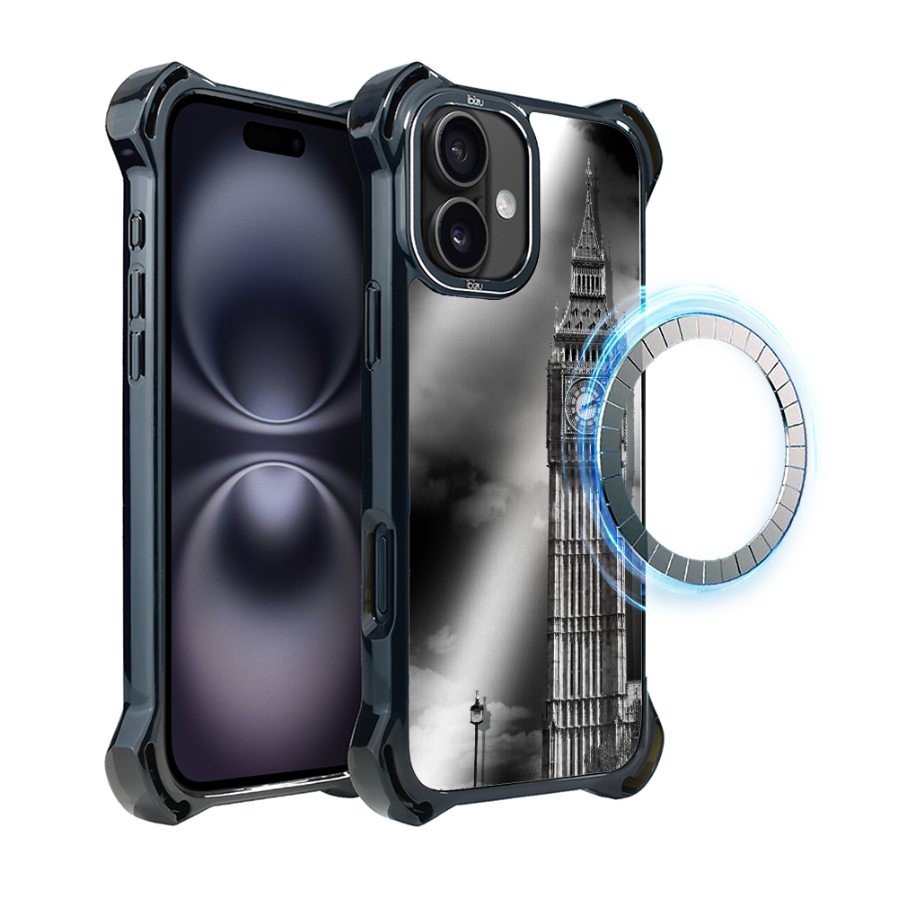 Iphone 16 Ibizu Dropguard Ultra Hülle Mit Magsafe, Noir City, Big Ben