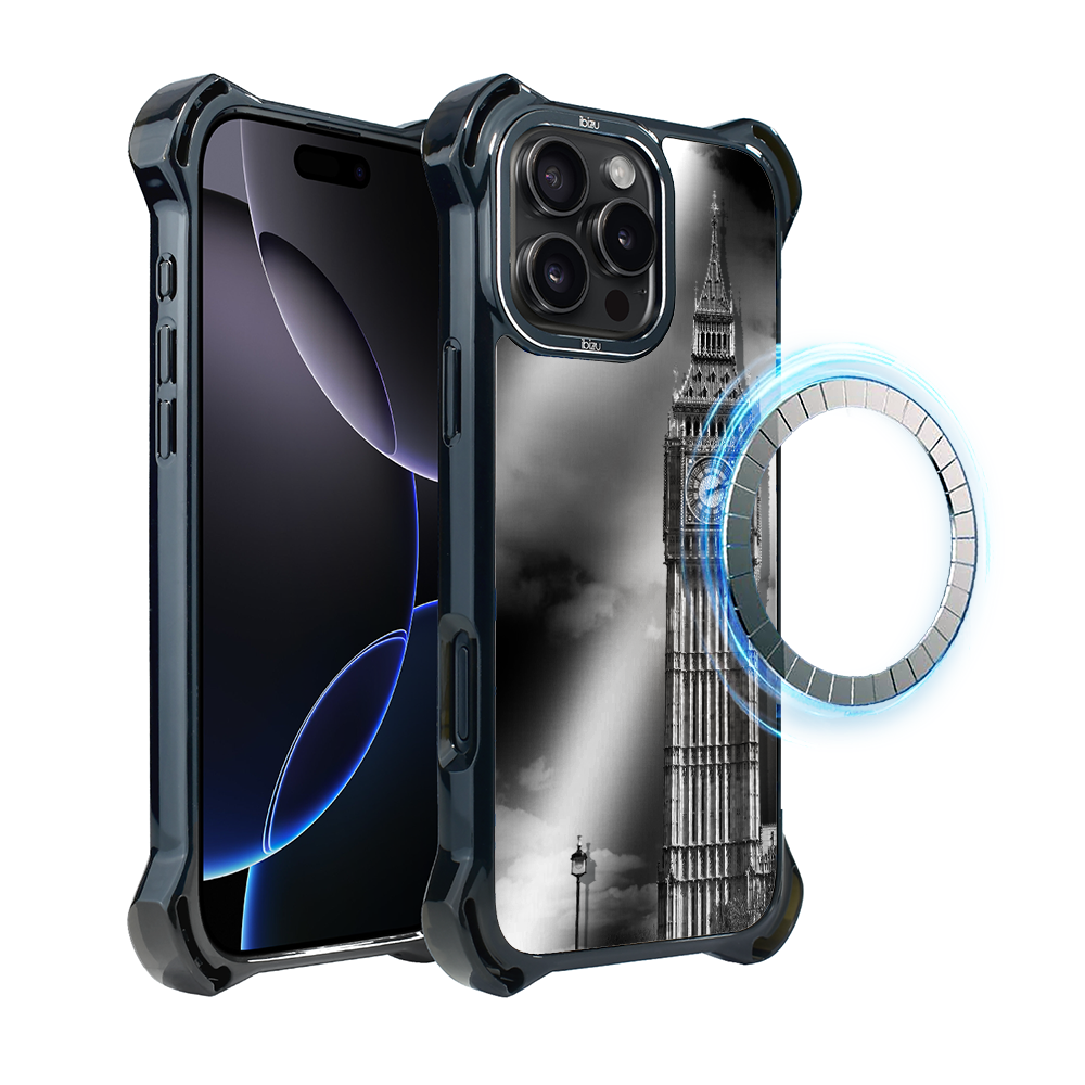 Iphone 16 Pro Ibizu Dropguard Ultra Hülle Mit Magsafe, Noir City, Big Ben