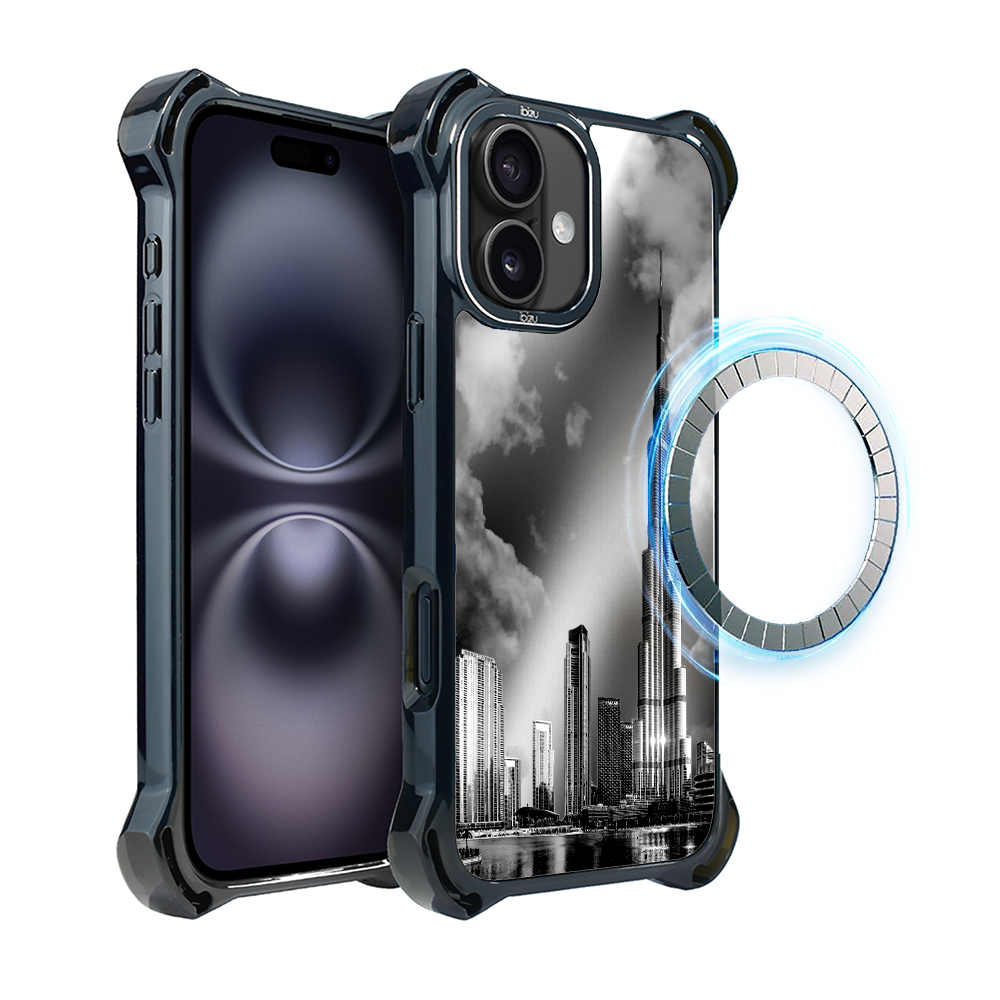 Iphone 16 Ibizu Dropguard Ultra Hülle Mit Magsafe, Noir City, Burj Khalifa