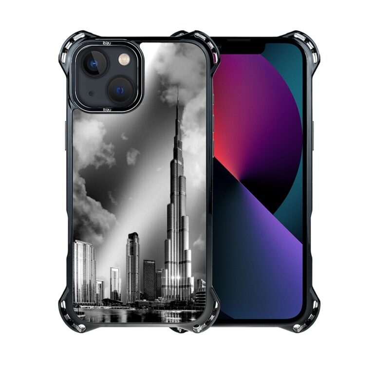 Iphone 14 Pro Ibizu Dropguard Ultra Hülle Mit Magsafe, Noir City, Burj Khalifa