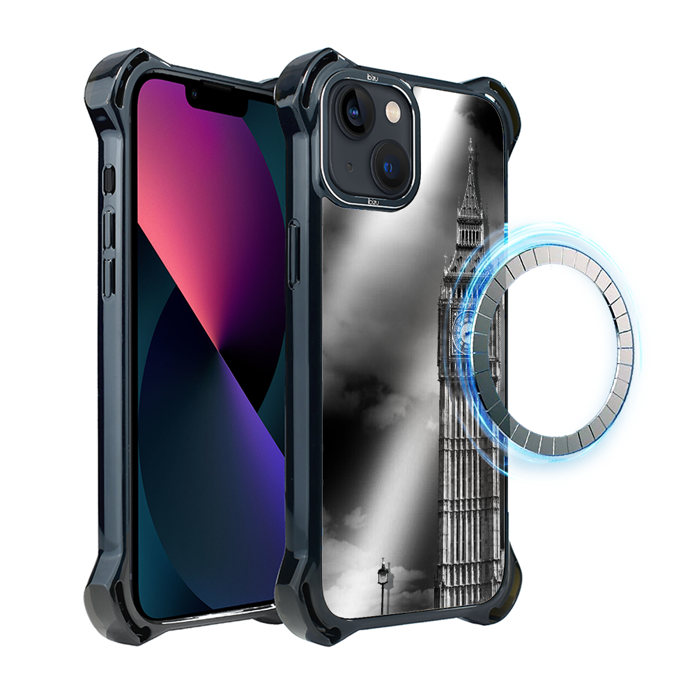 Iphone 13 Ibizu Dropguard Ultra Hülle Mit Magsafe, Noir City, Big Ben