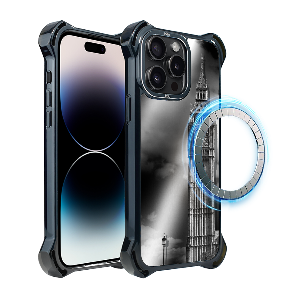 Iphone 14 Pro Max Ibizu Dropguard Ultra Hülle Mit Magsafe, Noir City, Big Ben