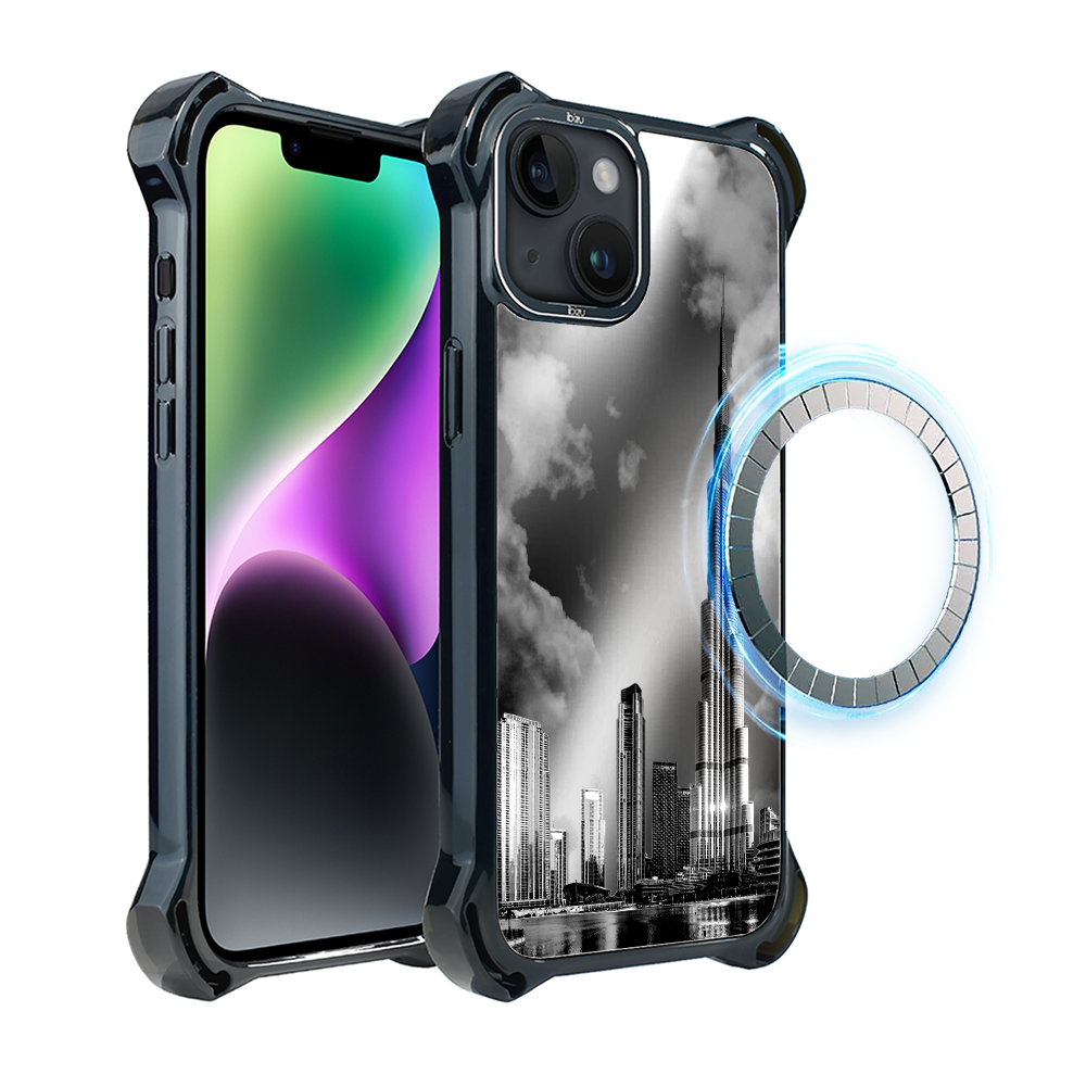 Iphone 14 Ibizu Dropguard Ultra Hülle Mit Magsafe, Noir City, Burj Khalifa