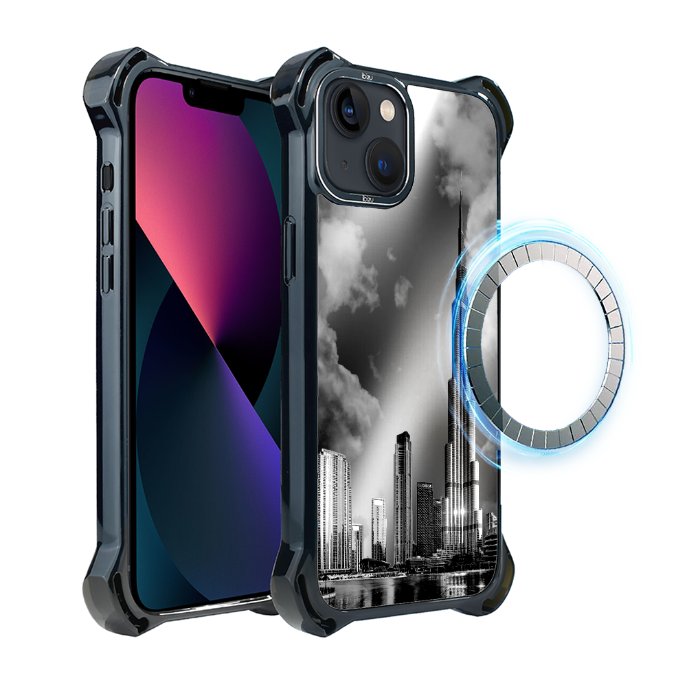 Iphone 13 Ibizu Dropguard Ultra Hülle Mit Magsafe, Noir City, Burj Khalifa