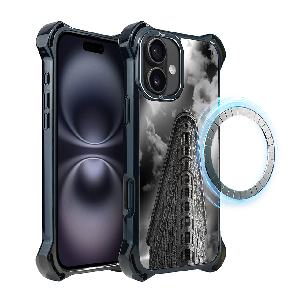 Iphone 16 Ibizu Dropguard Ultra Hülle Mit Magsafe, Noir City, Flatiron