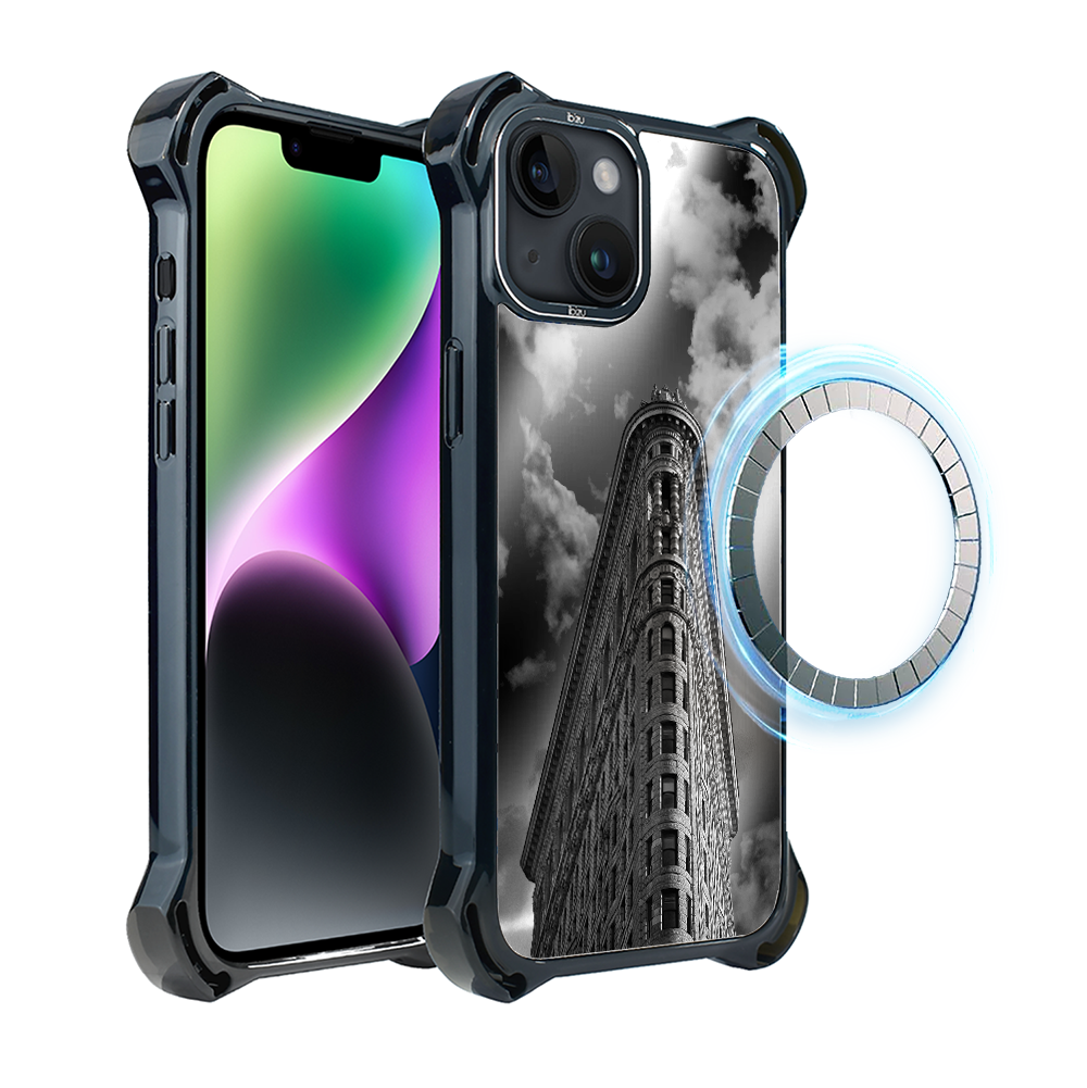 Iphone 14 Ibizu Dropguard Ultra Hülle Mit Magsafe, Noir City, Flatiron