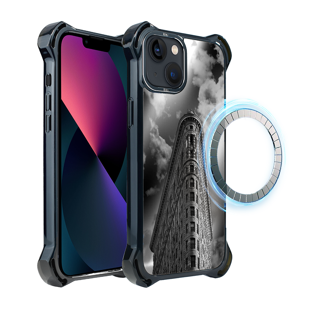 Iphone 13 Ibizu Dropguard Ultra Hülle Mit Magsafe, Noir City, Flatiron