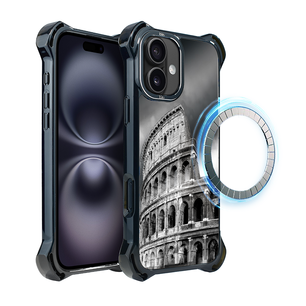 Iphone 16 Ibizu Dropguard Ultra Hülle Mit Magsafe, Noir City, Kolosseum